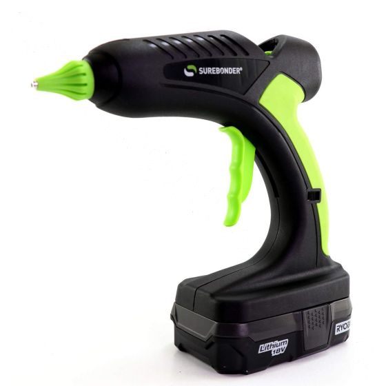 Ryobi battery operated glue gun outlet