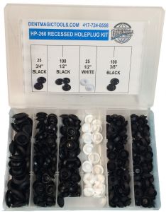HP-260 Recessed Holeplug Kit 250 Pieces Fits 3/8" - 3/4" Diameter Holes