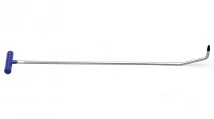 ST-13  1/2" diam, 48" length, 1 1/2" toe, 90 angle,Double bend rods w/interchangable tips, with med ball tip 5/16" threads