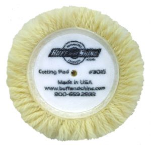 BK-2 3" Grip Compounding Wool Buffing Pad 301G