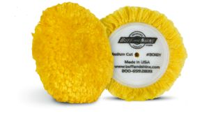 BK-3 3" Grip Polishing Wool Blend Buffing Pad 301GY