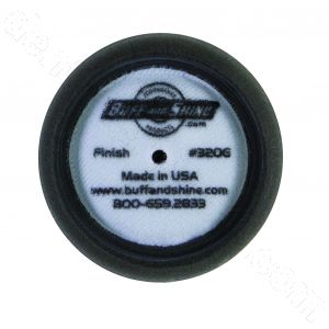 BK-4 3" Black Foam Grip Pad 320G