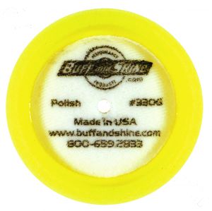 BK-5 3" Yellow Foam Grip Pad 330G