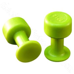 BL-6 12mm Gang Green Round Glue Tabs Blackplague