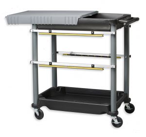 CT-4  Shop Cart with top tray cover