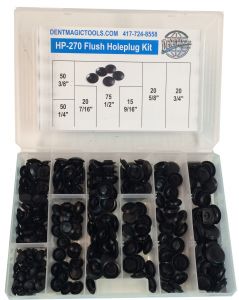 HP-270 Flush Holeplug Kit 250 Pieces Fits 1/4" - 3/4" Diameter Holes