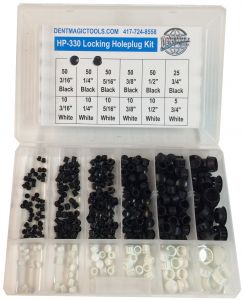 HP-330 Locking Holeplug Kit 330 Pieces Fits 3/16" - 3/4" Diameter Holes