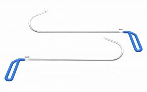 J Hooks Set 5/16" 2 Piece for Windows and Doors