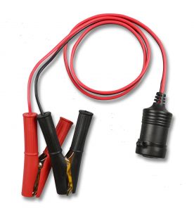 PC-26  Heavy Duty Battery Clips and Lighter Socket