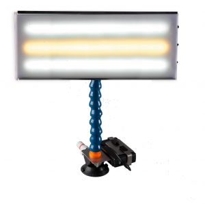 PC LED 141 - 18" Portable LED Light with Battery, Charger, Battery Holder, and 12V Plug Cord