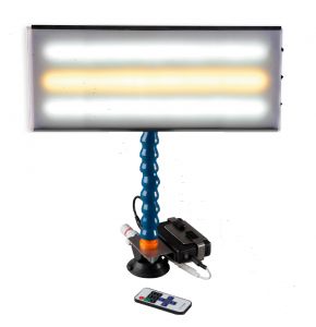 PC LED 142 - 18" Portable LED Light with Batttery, Charger, Battery Holder, Dimmer and 12V Plug Cord