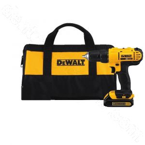 PC LED 230 Dewalt 20V MAX Cordless Lithium-Ion 1/2 inch Compact Drill Driver with Case (No Battery or charger included)