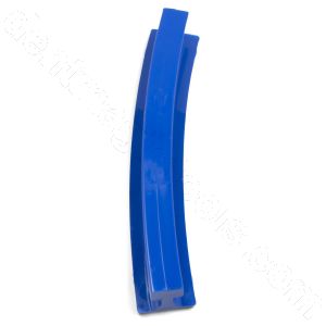 Q-76  Centipede Curved 25 x 150 mm Blue Rigid Crease Glue Tab
