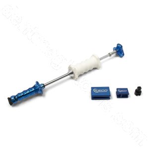 Q-78 Keco 1 Pound White Aluminum Slide Hammer with 2 Adapters