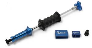 Q-79 2.5 Pound Black Steel Slide Hammer with 2 Adapters
