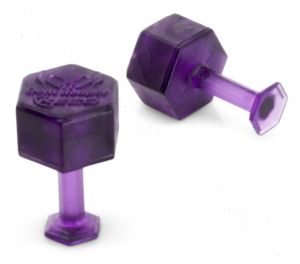 Q-84-8 Dent Reaper Dead Center 8 mm Purple Hex Tabs