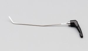 RH-2   3/16" diam,12" length, 1 1/2" toe, 2 Bends, blade tip,rotating handle 360 degrees