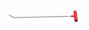 TR-28  3/8" Diam, 23 Length, 2" Toe, 45 Angle, Small Ball Tip