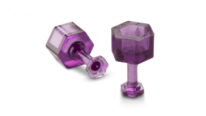 Q-84-8 Dead Center 8 mm Purple Hex Tabs
