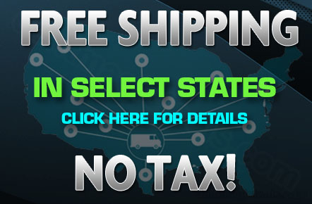 Free Shipping and No Tax in select States.